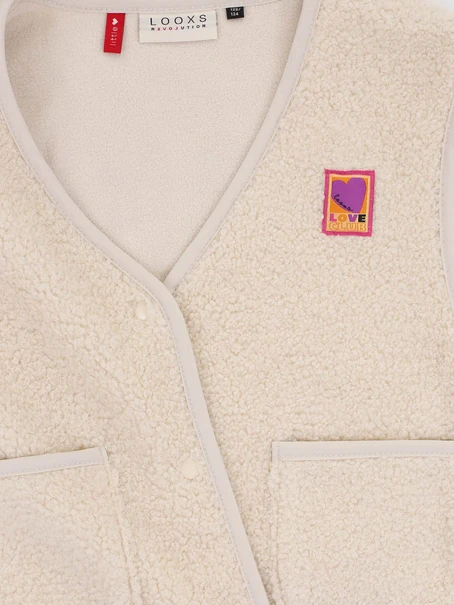 LOOXS Little Little teddy gilet