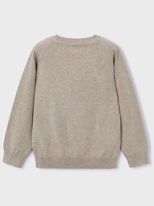 Mayoral Basic cotton jumper w/round