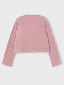 Mayoral Knit faux fur cardigan