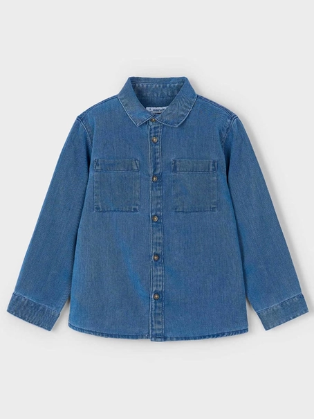 Mayoral L/s denim shirt