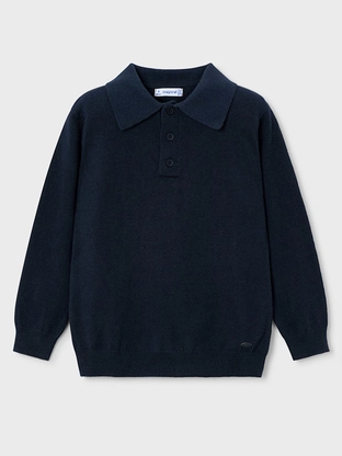 Mayoral L/s knit polo