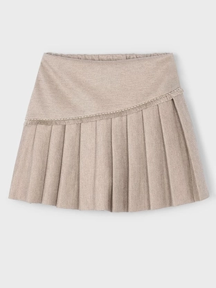 Mayoral Pleated knit skort
