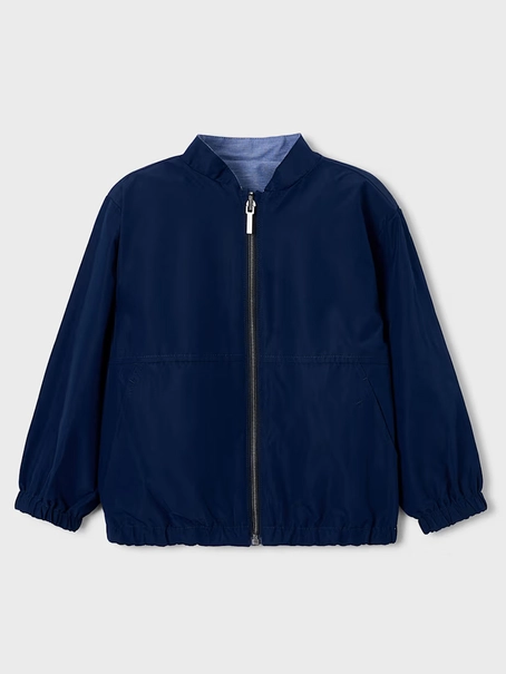Mayoral Reversible linen windbreaker