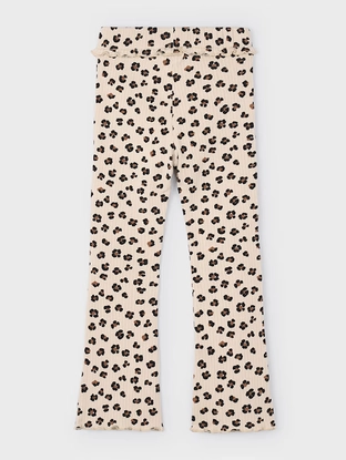 Mayoral Rib knit flare leggings