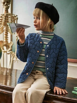 Mayoral Soft denim coat