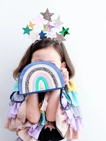Mimi & Lula Ziggy rainbow bag