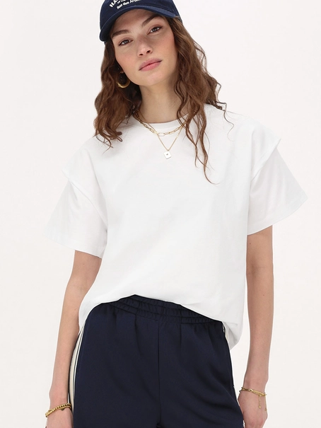 My Jewellery Tee with sleeve detail MJ13270