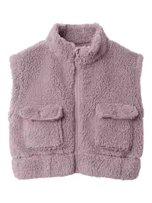 Name It mini NMFTOFLUF SHORT LOOSE TEDDY VEST