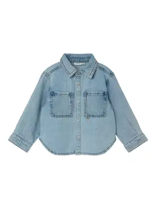 Name It mini NMMTEN OS DNM LS SHIRT 5010-BY B