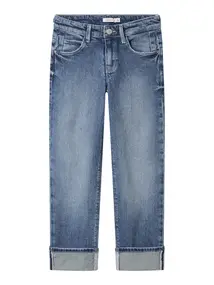 Name It NKFROSE STRAIGHT FOLD JEANS 4224-AZ