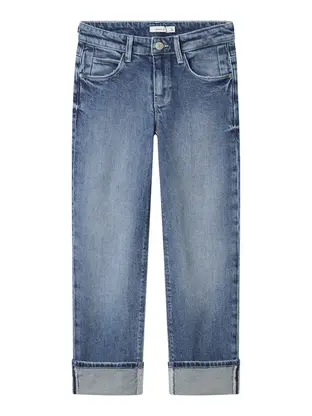 Name It NKFROSE STRAIGHT FOLD JEANS 4224-AZ