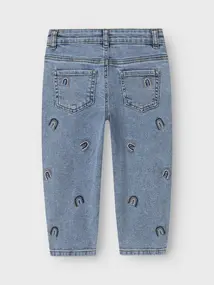 Name It NMFBELLA MOM EMB JEANS 1224-SM NOOS