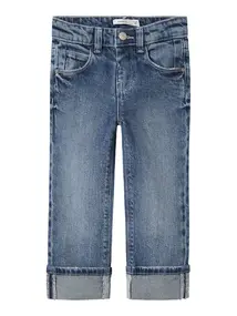 Name It NMFROSE STRAIGHT FOLD JEANS 4224-AZ
