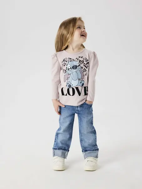 Name It NMFROSE STRAIGHT FOLD JEANS 4224-AZ