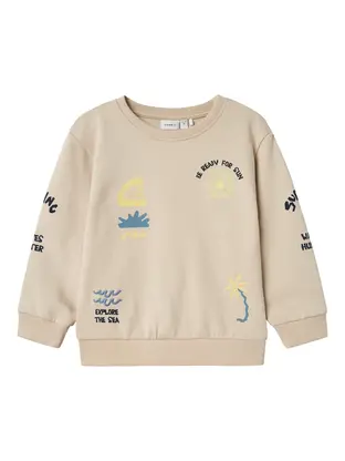 Name It NMMFESAB LS NREG SWEAT UNB