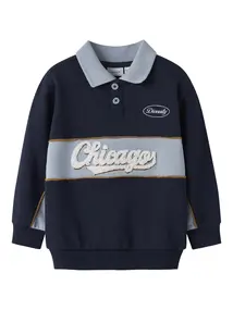 Name It NMMLUCAN LS NREG SWEAT POLO UNB