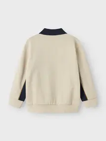 Name It NMMLUCAN LS NREG SWEAT POLO UNB