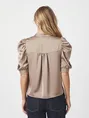 Neo Noir 162590 Roella Heavy Sateen Blouse