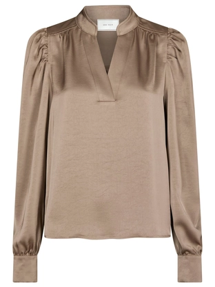 Neo Noir 163769 Rosslyn Heavy Sateen Blouse