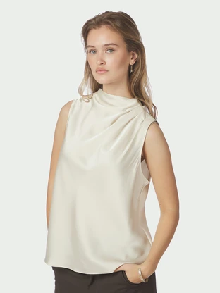 Neo Noir 167873 Isola Drapy Satin Top