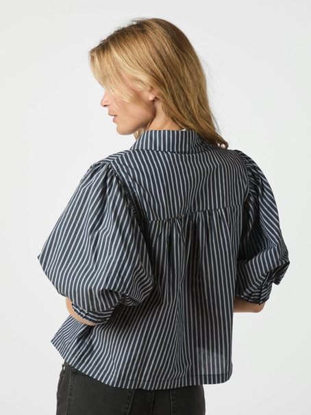 Neo Noir Etta Stripe Shirt