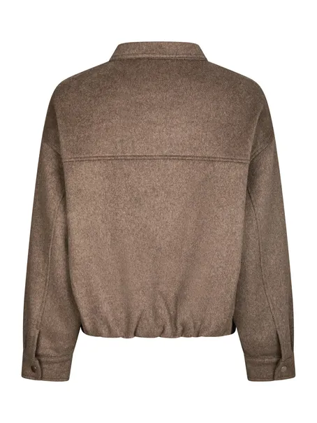 Neo Noir Florine Wool Bomber Jacket