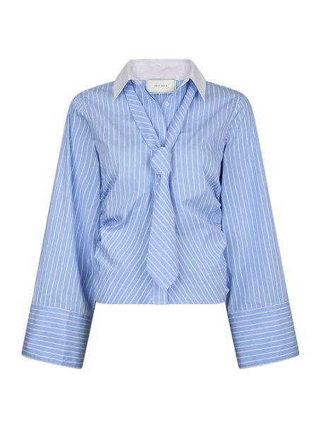 Neo Noir Francesca Stripe Shirt