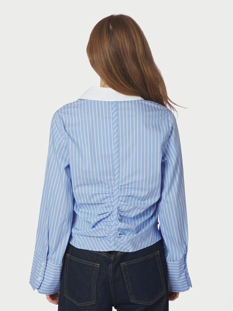 Neo Noir Francesca Stripe Shirt