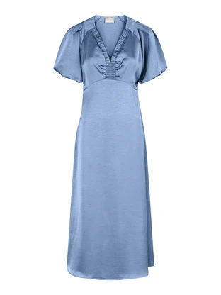 Neo Noir Illana Heavy Sateen Dress