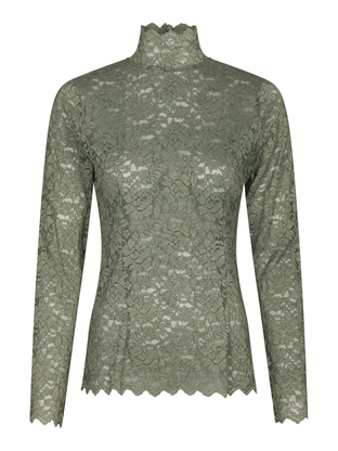 Neo Noir Liza Laceflower Blouse