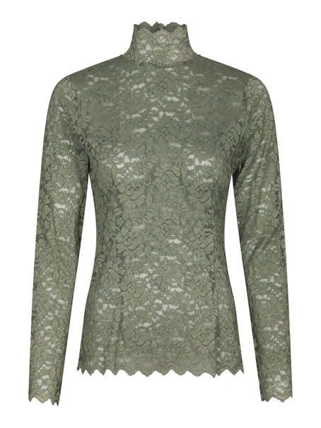 Neo Noir Liza Laceflower Blouse