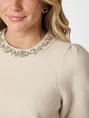 Neo Noir Maia Stone Knit top