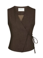 Neo Noir Samara Melange Waistcoat