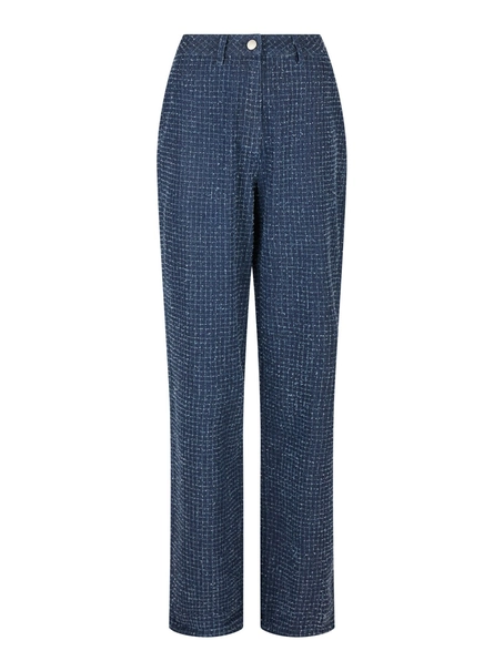 Neo Noir Shaya Denim Structure Pants