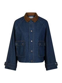 Neo Noir Vista Denim Cord Jacket