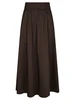 Neo Noir Yara Long Poplin Skirt
