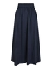 Neo Noir Yara Long Poplin Skirt