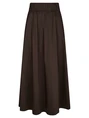 Neo Noir Yara Long Poplin Skirt