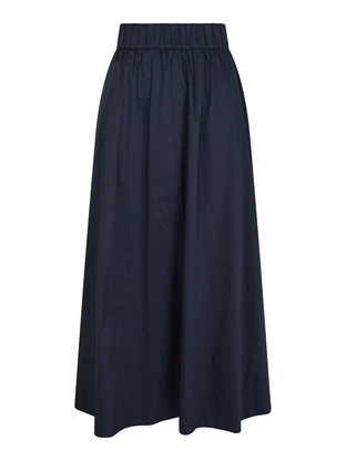 Neo Noir Yara Long Poplin Skirt