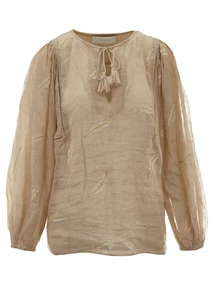 NUKUS Cecile Blouse Feather SS240451