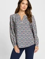 Olsen Blouse Woven Long Sleeves