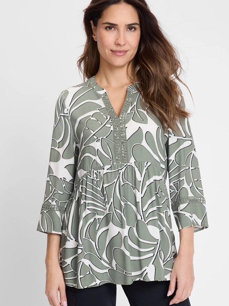 Olsen Blouse Woven Long Sleeves