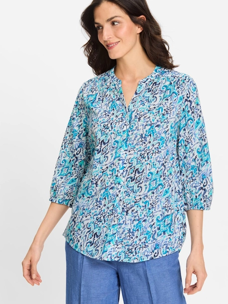 Olsen Blouse Woven Long Sleeves