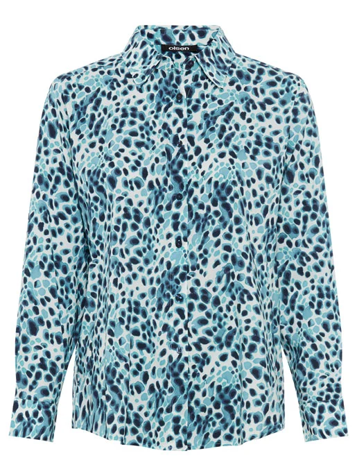 Olsen Blouse Woven Long Sleeves