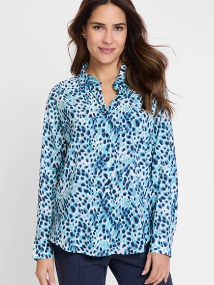 Olsen Blouse Woven Long Sleeves
