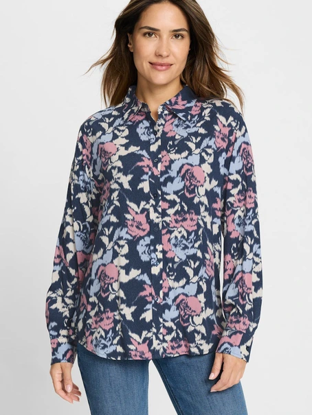 Olsen Blouse Woven Long Sleeves
