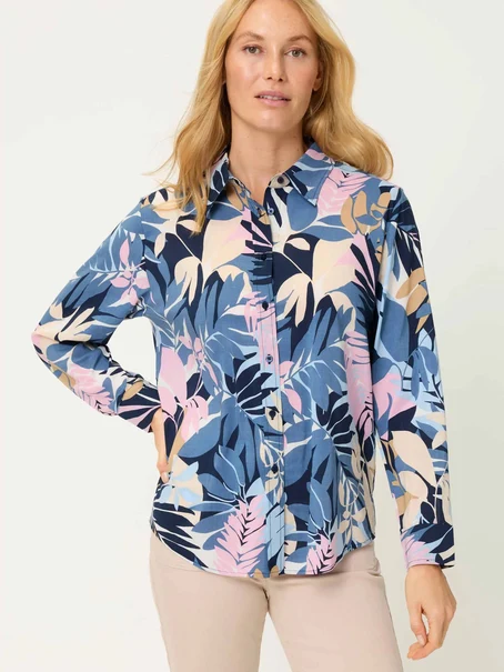 Olsen Blouse Woven Long Sleeves