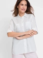 Olsen Blouse Woven Short Sleeves