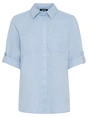 Olsen Blouse Woven Short Sleeves