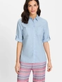 Olsen Blouse Woven Short Sleeves